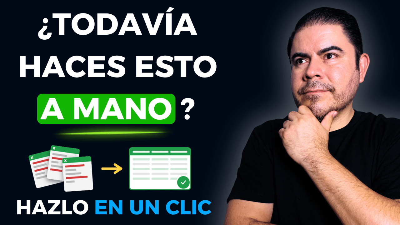 Ahorra Horas de Trabajo dejando de hacer esto a mano en Excel