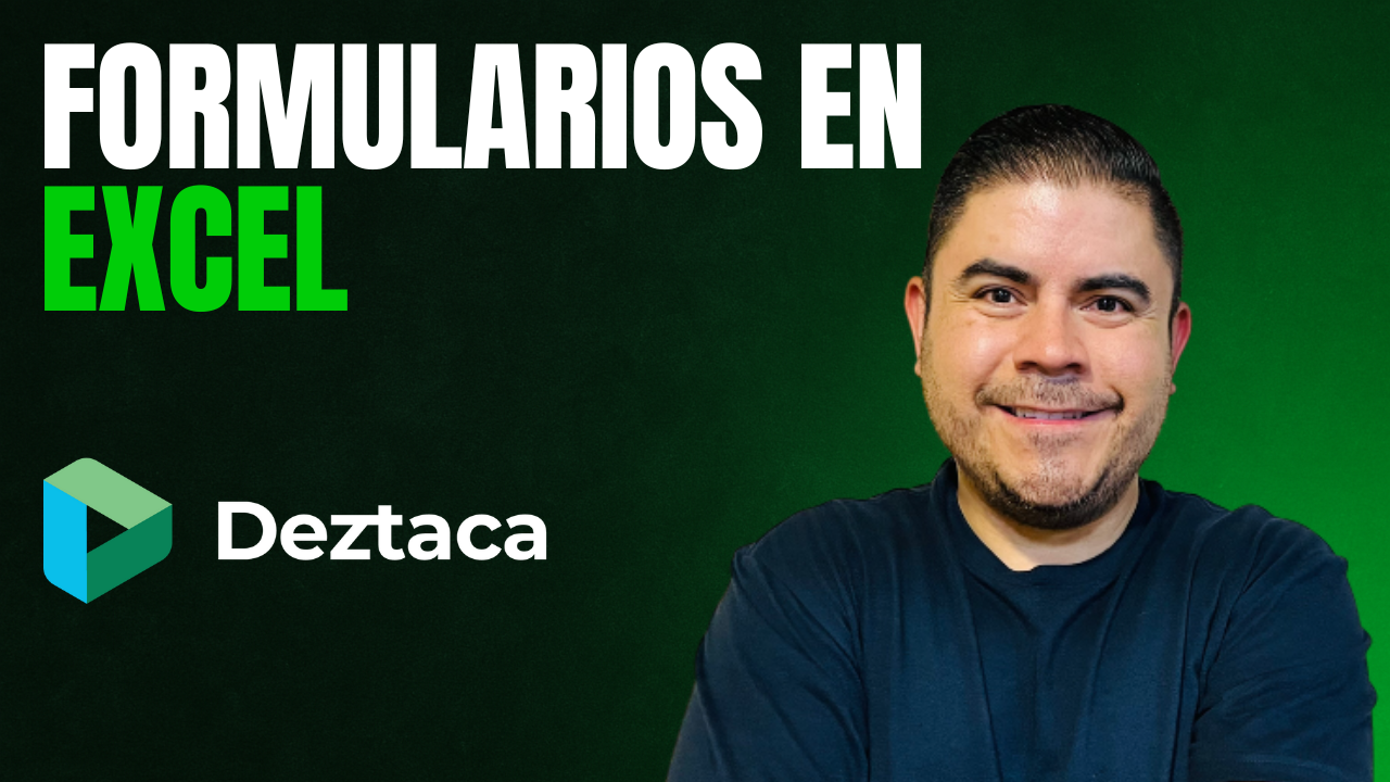 Portada del curso 'Formularios en Excel'