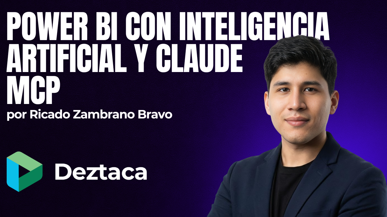 Portada del curso 'Power BI con Inteligencia Artificial y Claude MCP'
